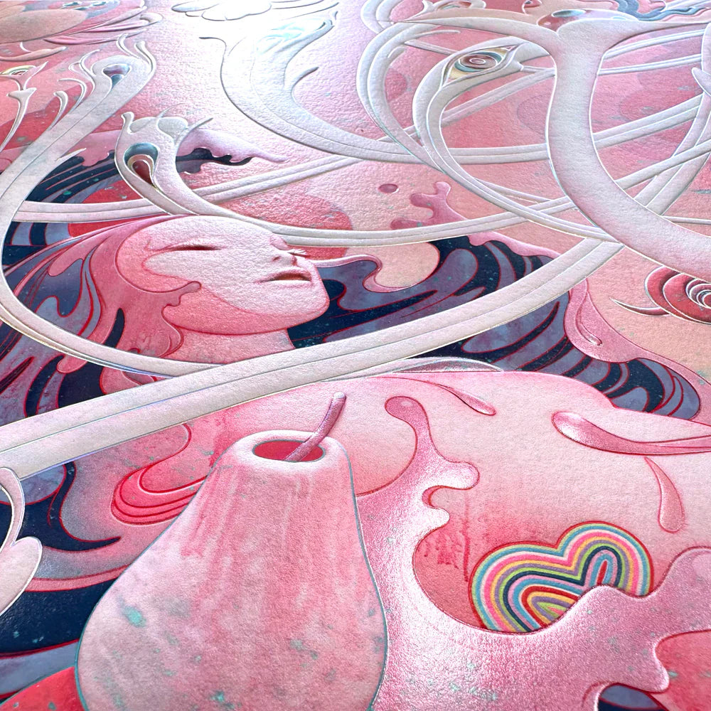 James Jean "Adrift III" Print - Custom Framed