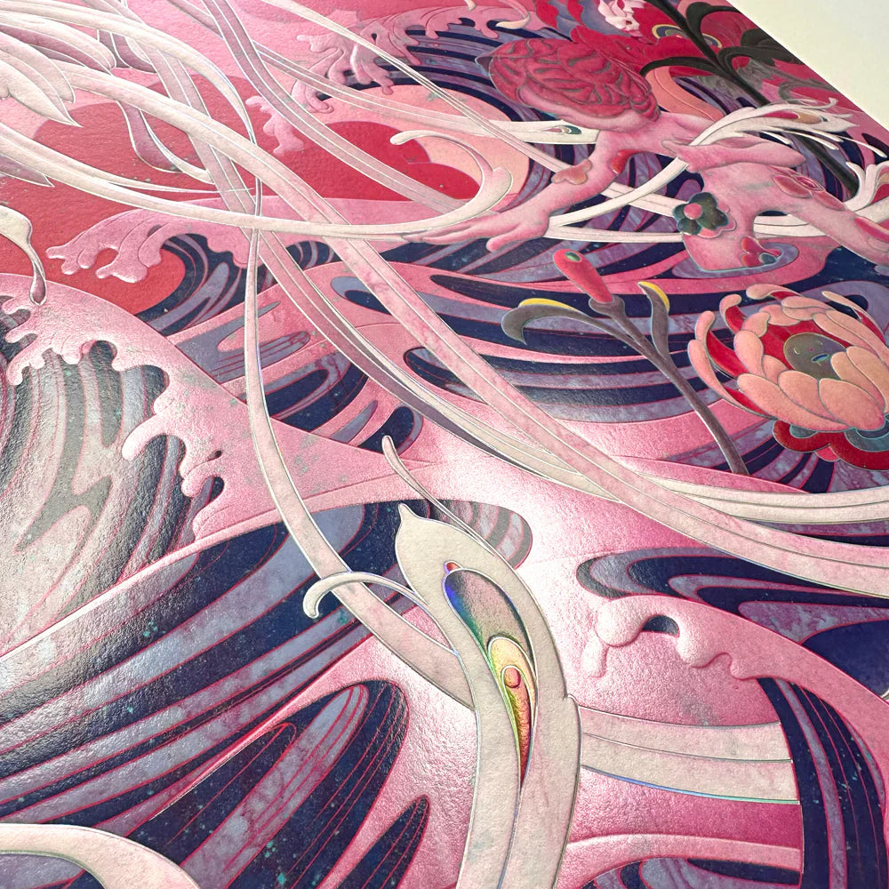 James Jean "Adrift III" Print - Custom Framed