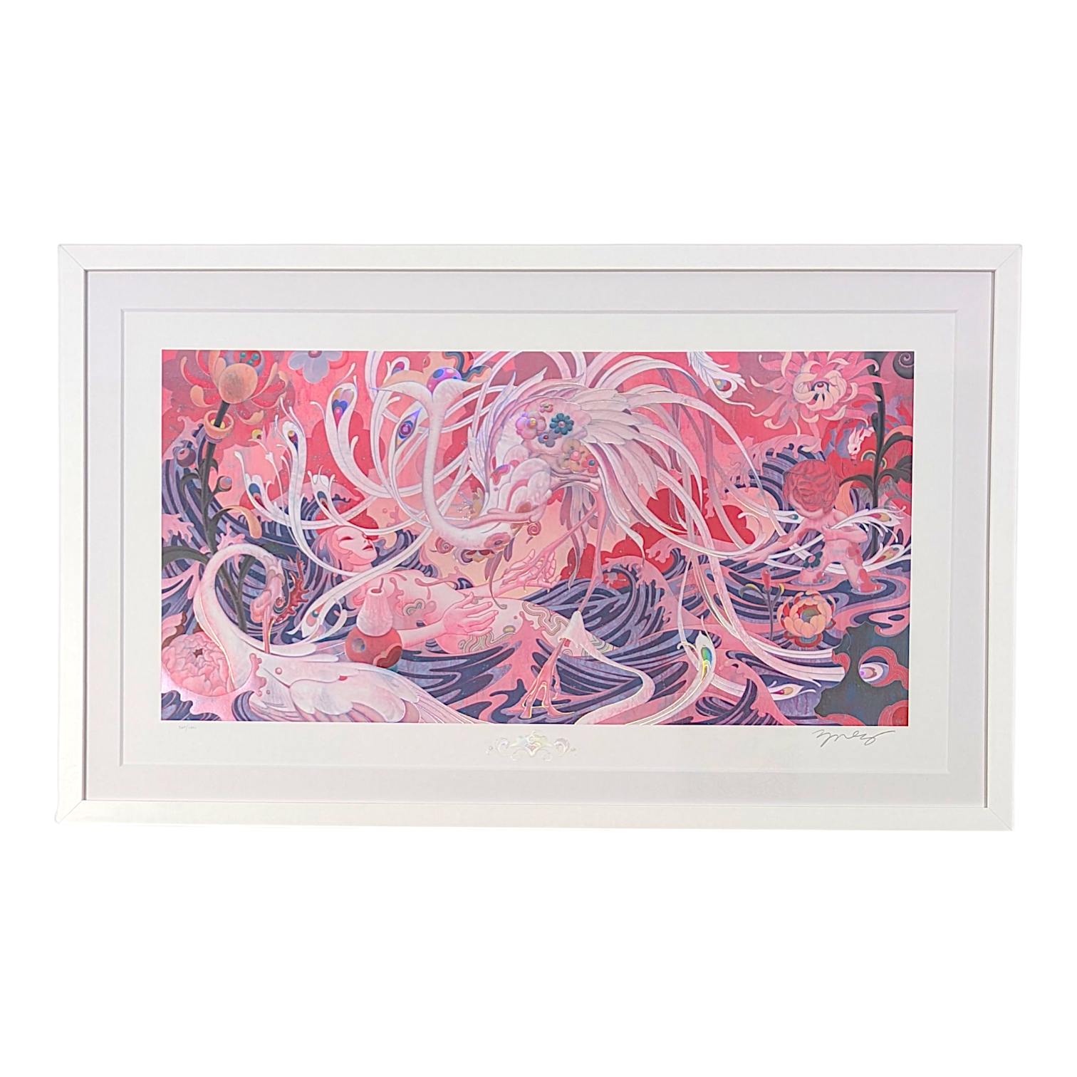 James Jean "Adrift III" Print - Custom Framed