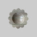 Decorative stone bowl on a light gray background