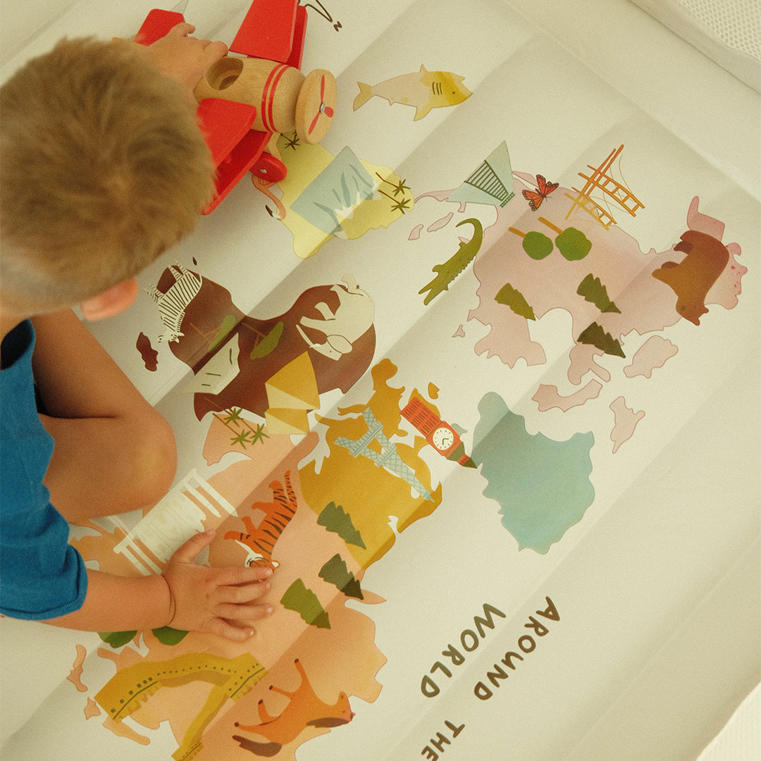 Smol Mini World Map Indoor Bounce House