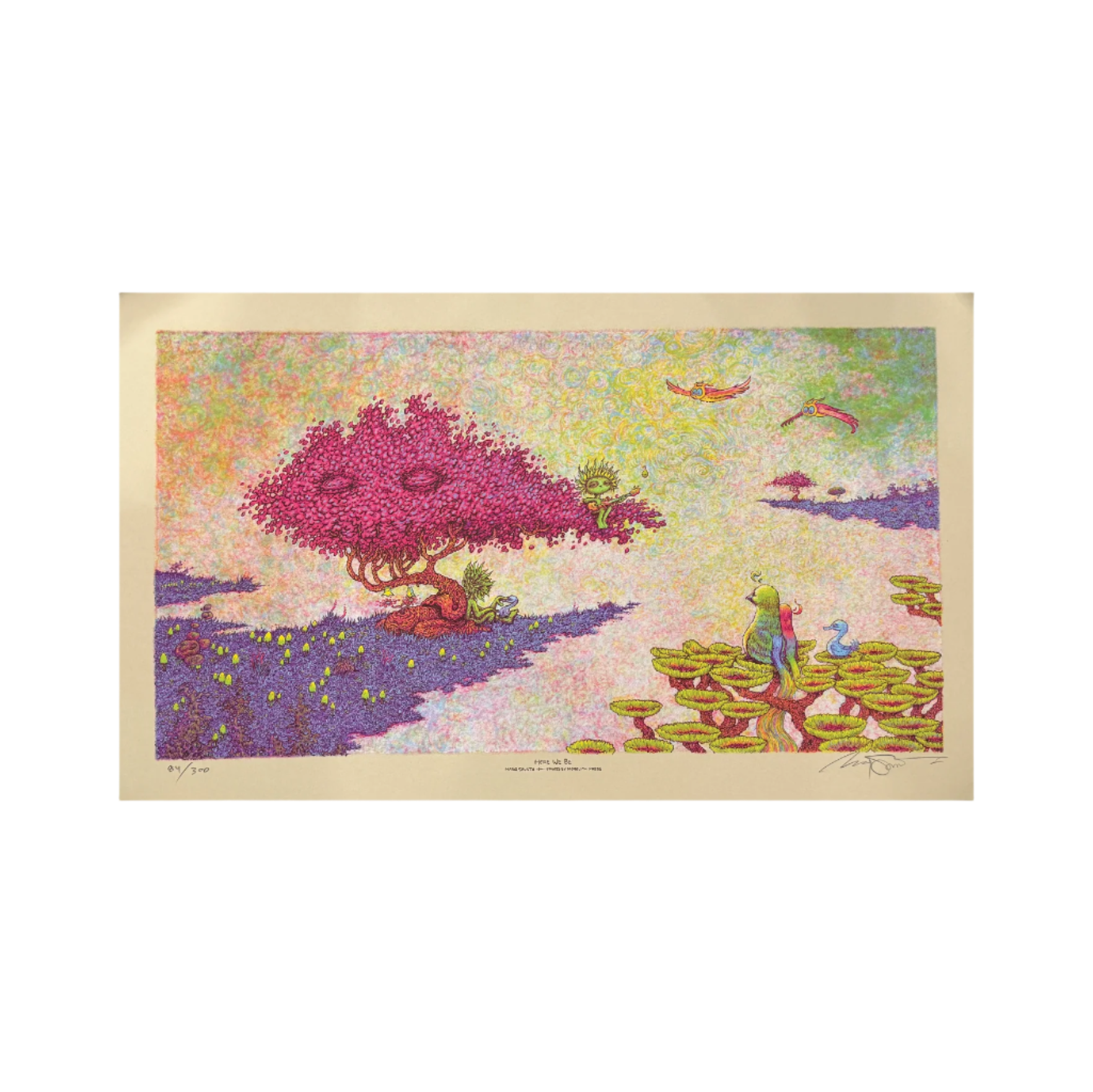 Marq Spusta "Here We Be" Print