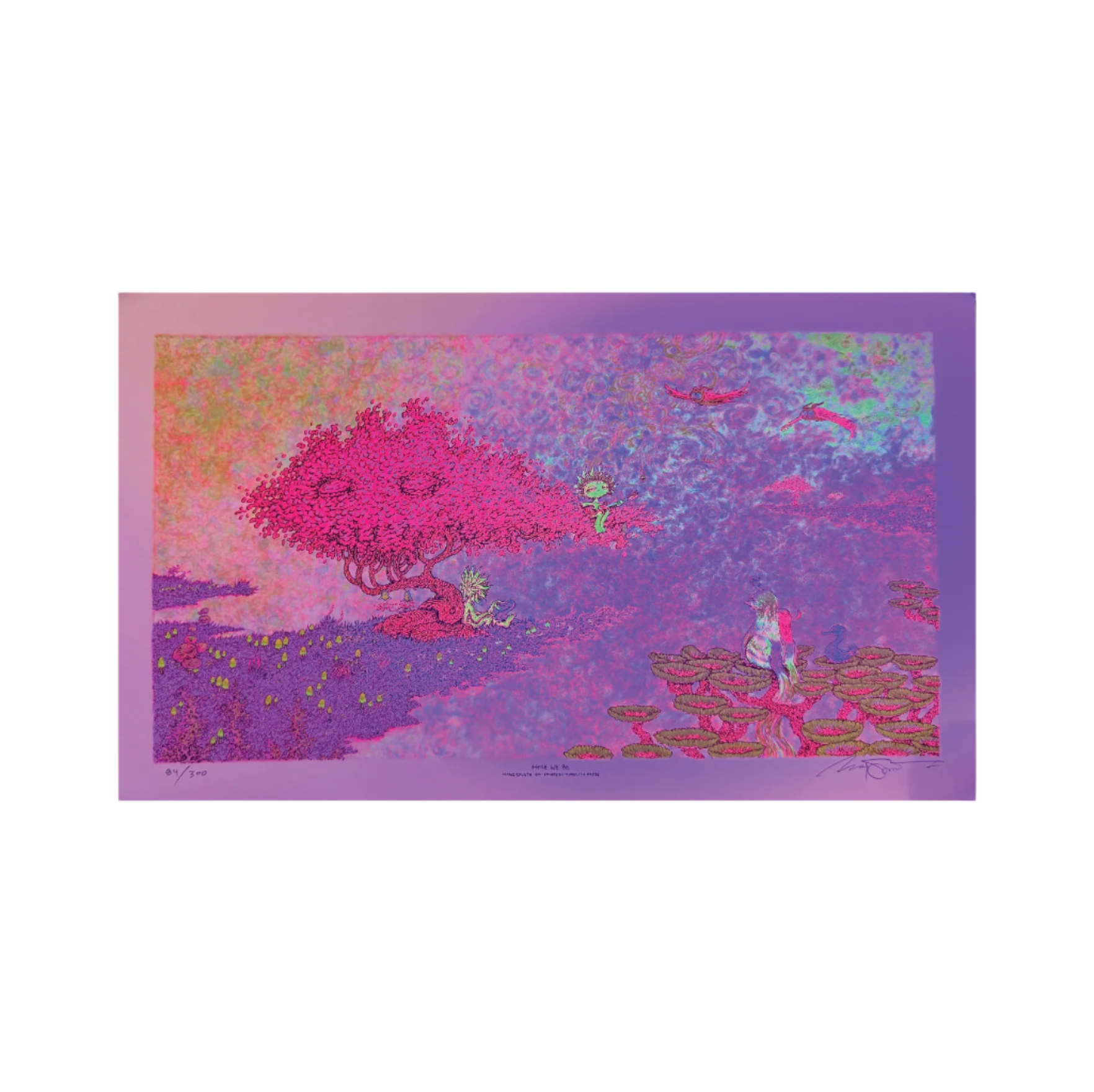 Marq Spusta "Here We Be" Print