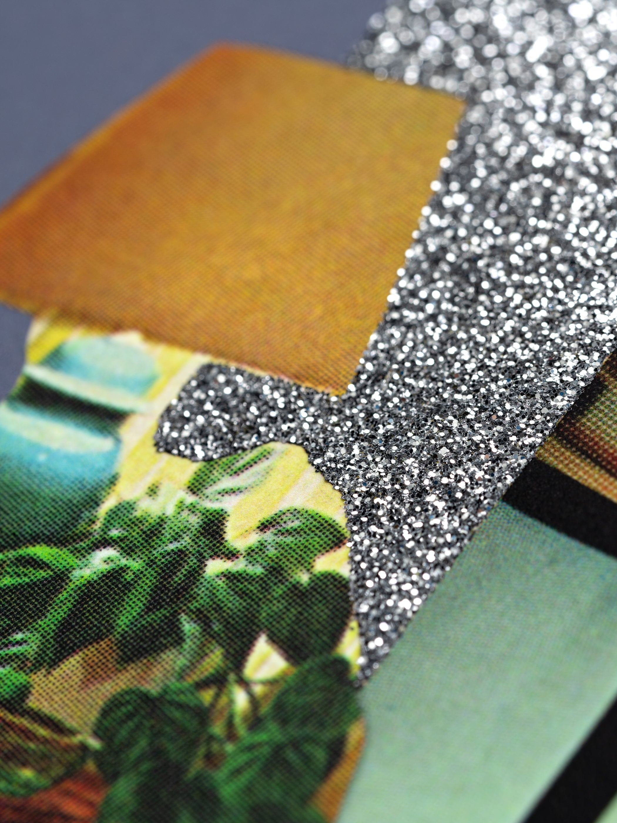 Mickalene Thomas "Interior: Red Couch and Landscape" Print