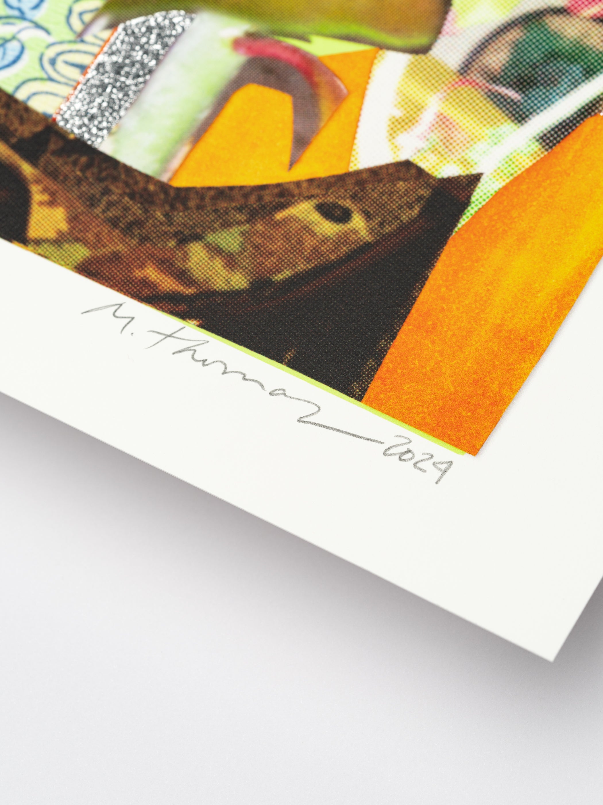 Mickalene Thomas "Interior: Red Couch and Landscape" Print