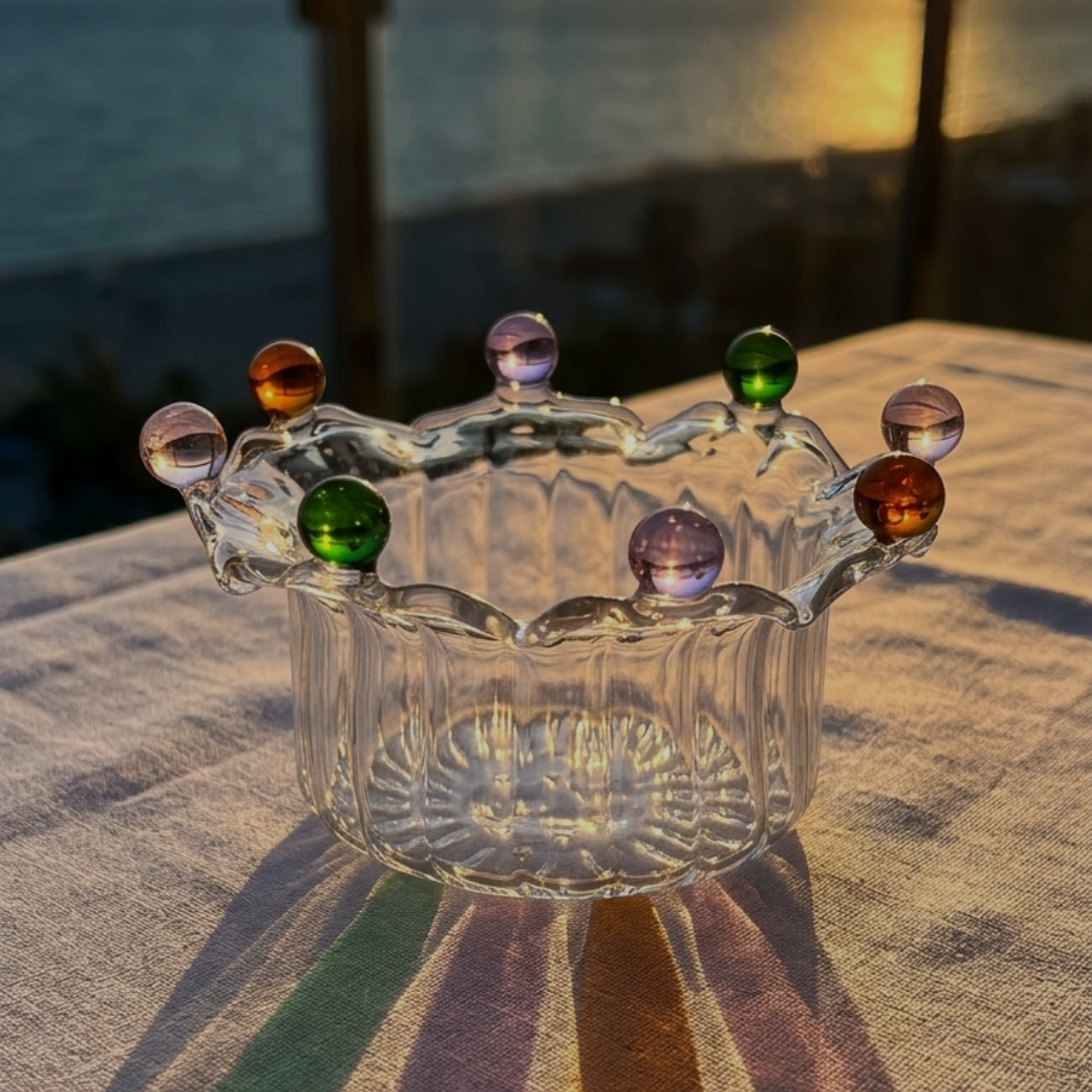 Bubble Glass Bowl