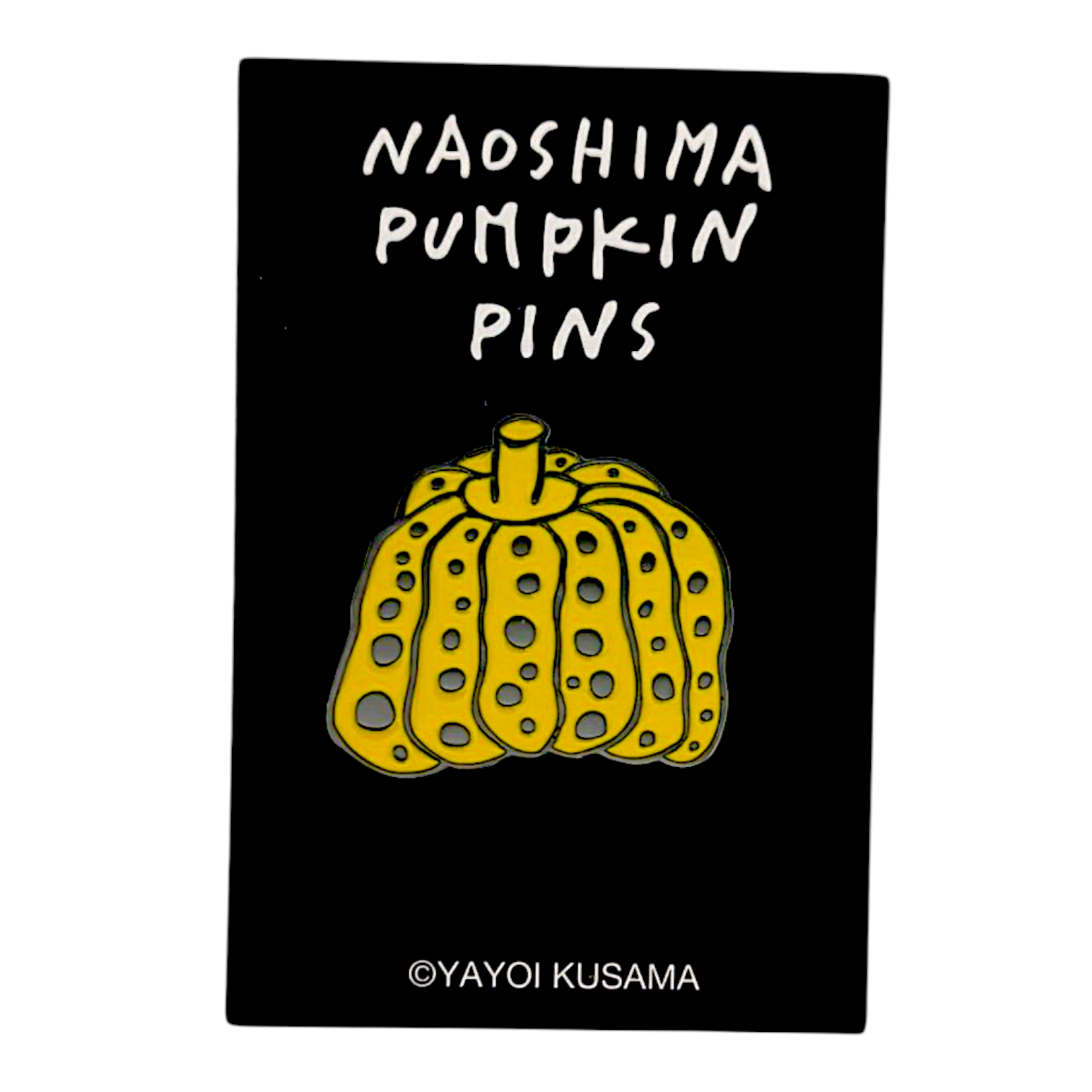 Yayoi Kusama Naoshima Pumpkin Pin