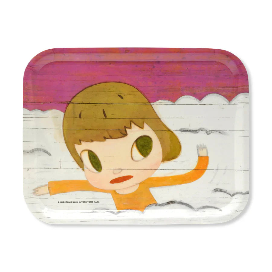 Yoshitomo Nara Cloud Shrouded Art Tray
