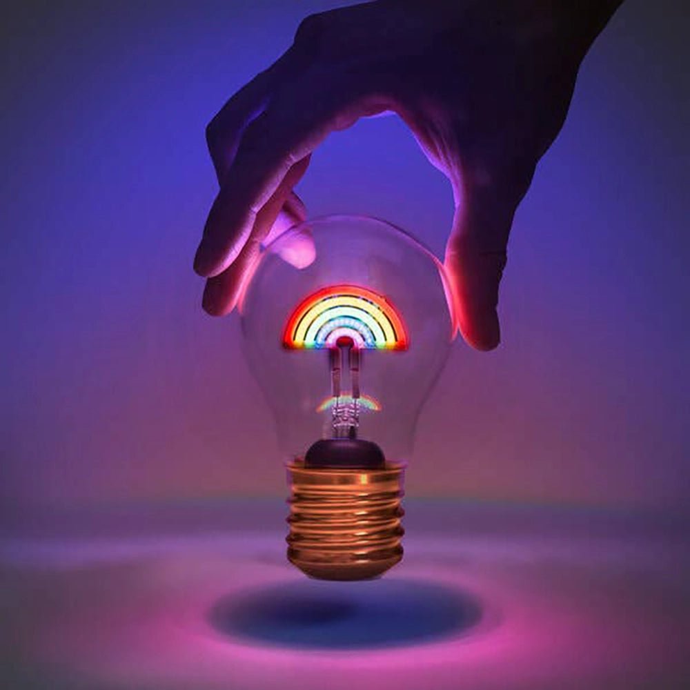 Cordless Rainbow Lightbulb - Maison Nova