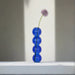 Glass Bubble Vase Blue - Maison Nova